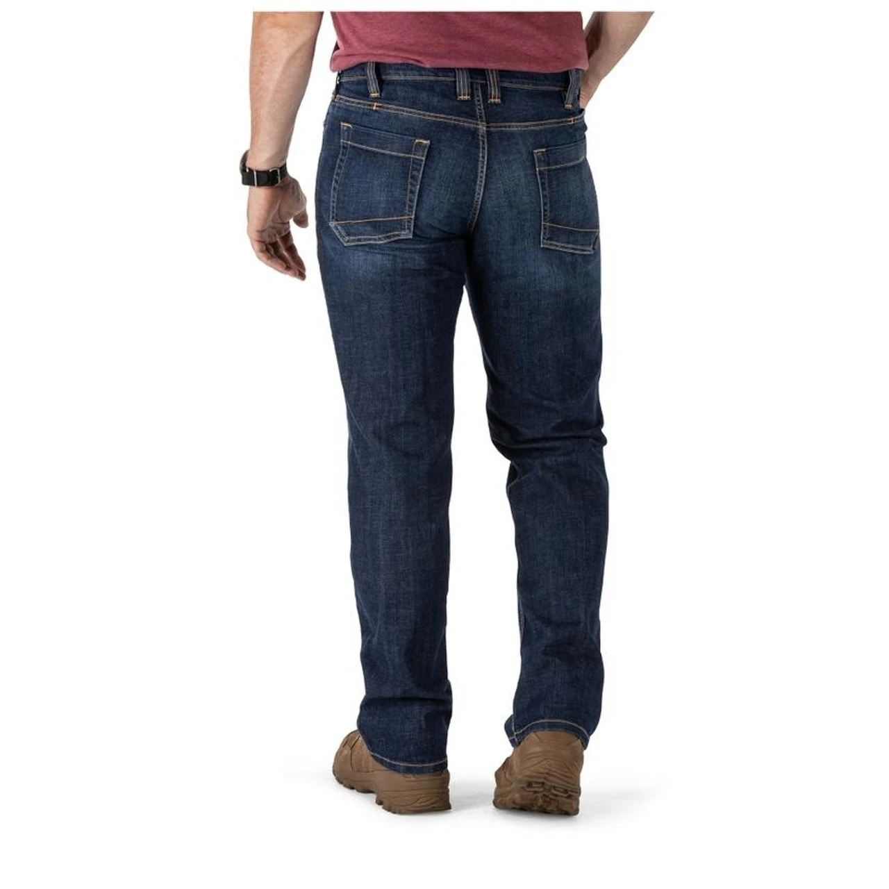 5.11 Tactical Men's Defender-Flex Straight Fit Jean 74477 - Image 4
