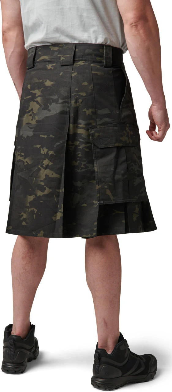 5.11 Tactical Men's Multicam Black Commando Kilt 73356MC - Image 4