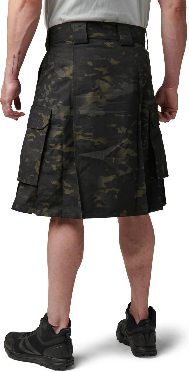 5.11 Tactical Men's Multicam Black Commando Kilt 73356MC - Image 3