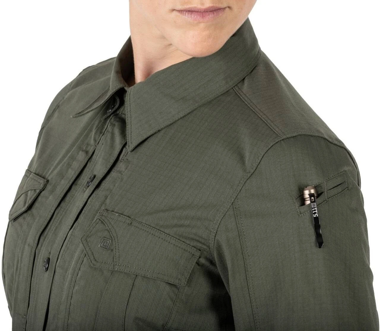 5.11 Tactical Women's Stryke Long Sleeve Shirt 62404 - Image 14