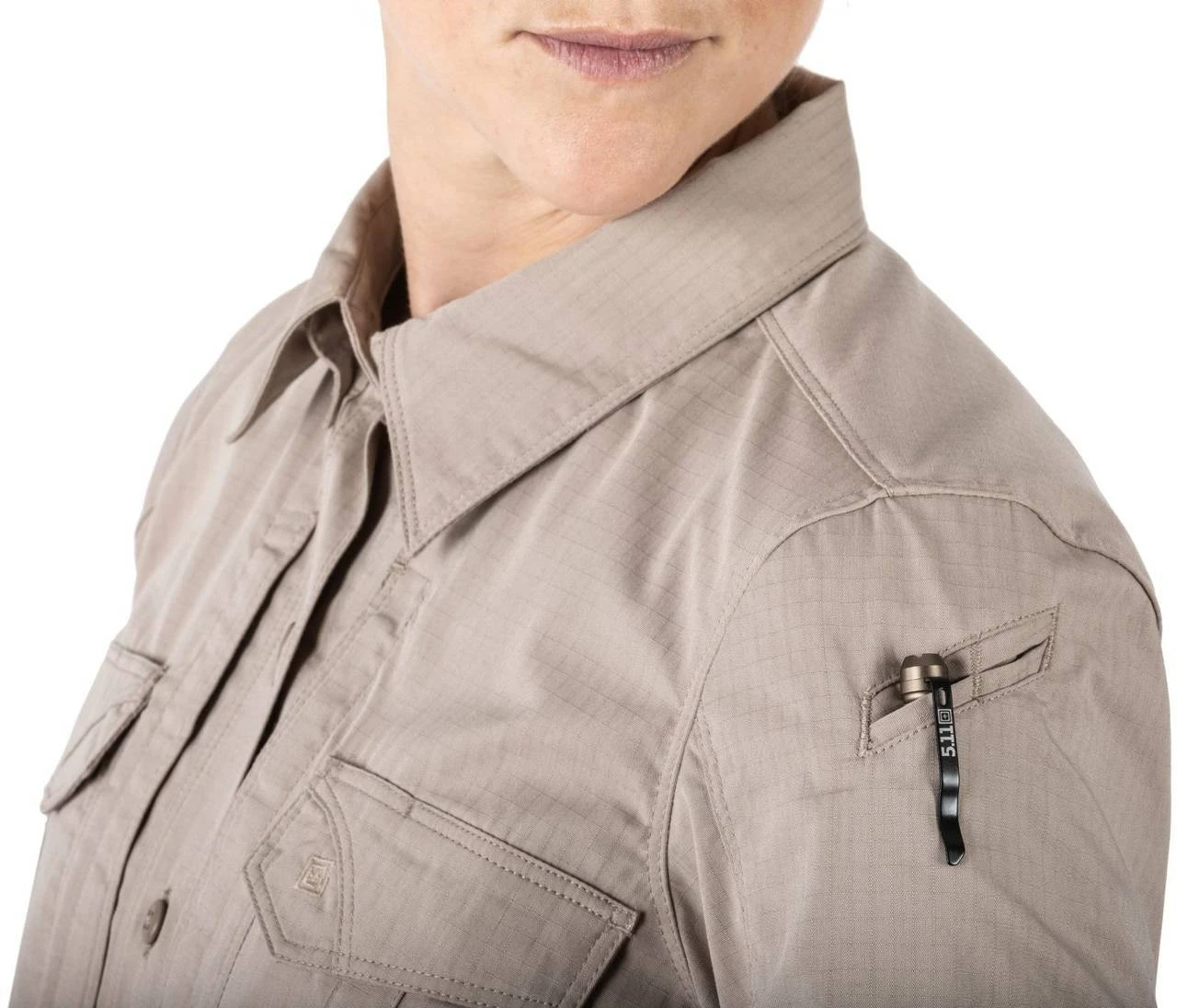 5.11 Tactical Women's Stryke Short Sleeve Shirt 61325 - Image 13