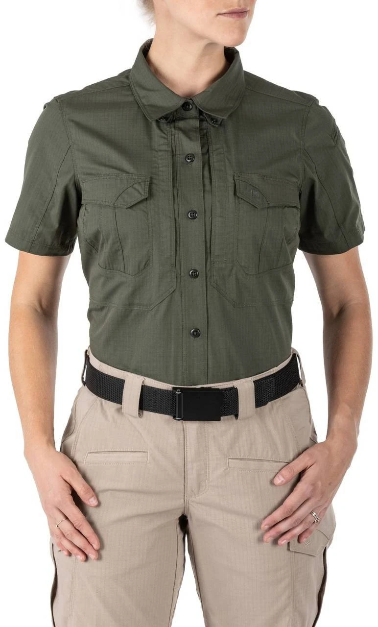 5.11 Tactical Women's Stryke Short Sleeve Shirt 61325 - Image 9