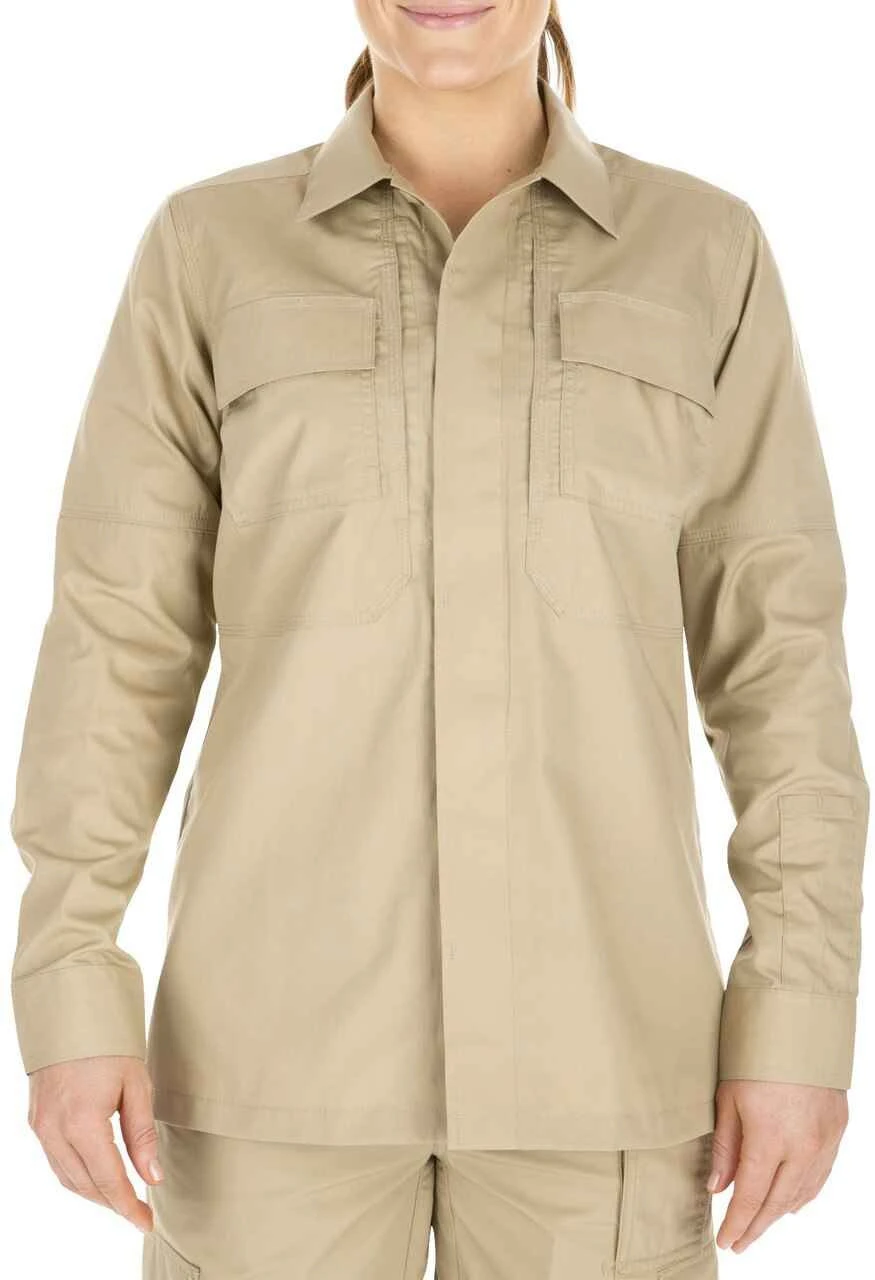 5.11 Tactical Women's Taclite TDU Long Sleeve Shirt 62016 - Image 5