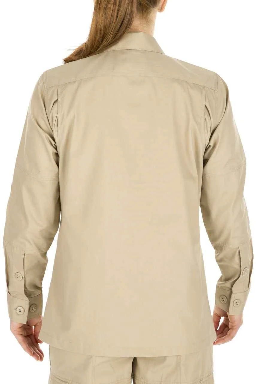 5.11 Tactical Women's Taclite TDU Long Sleeve Shirt 62016 - Image 6