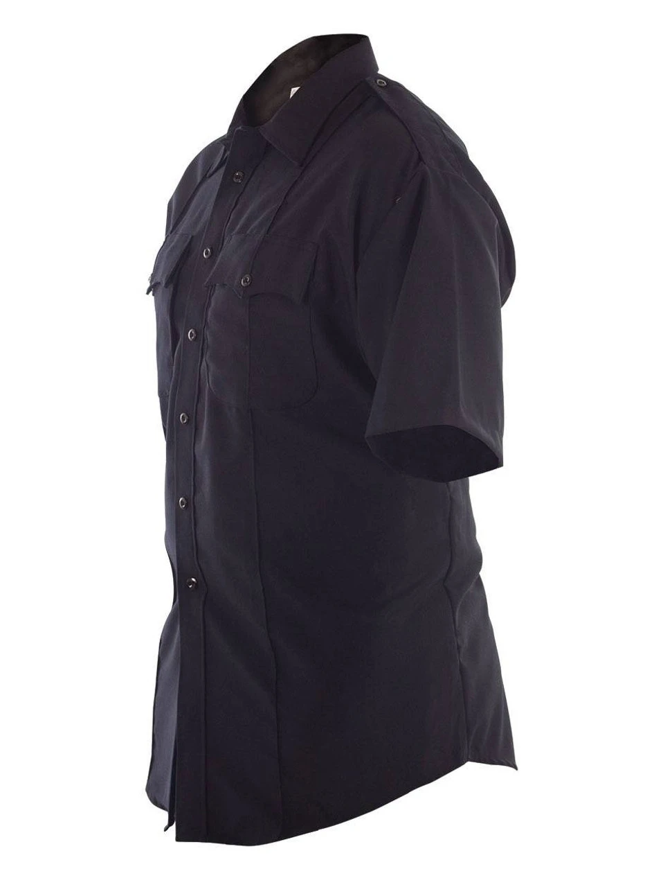 Elbeco Distinction Plain Pocket S/S Shirt For Men - Image 3