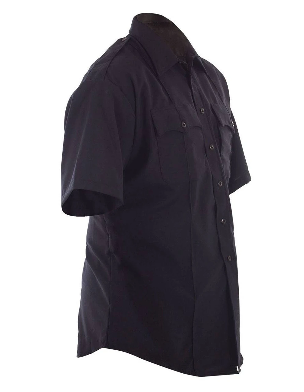 Elbeco Distinction Plain Pocket S/S Shirt For Men - Image 4