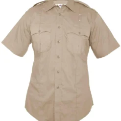 Elbeco Men's LASD Class B RipStop Tan Short Sleeve Uniform Shirt