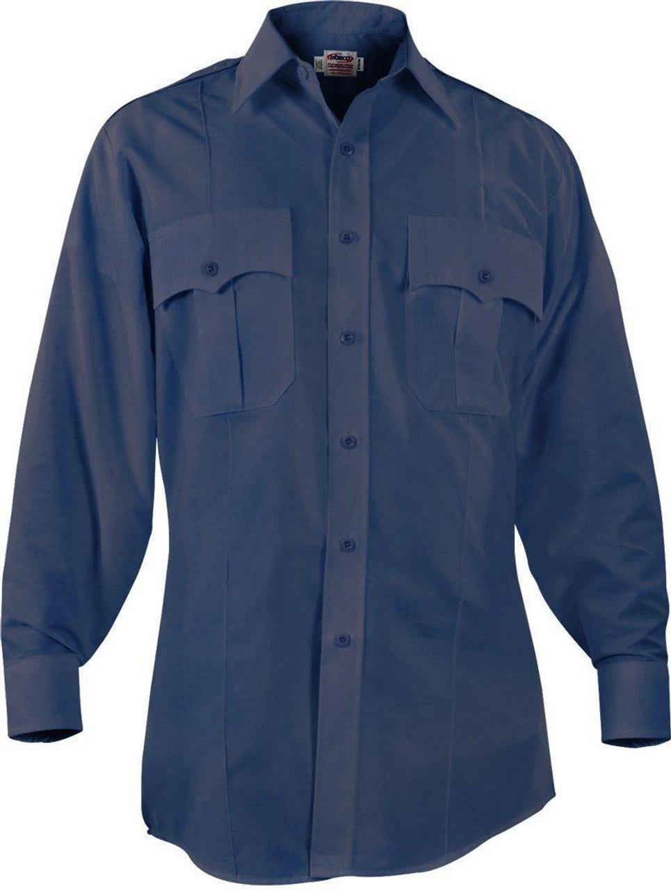 Elbeco Paragon Plus Poplin Mens Long Sleeve Shirt - Image 3