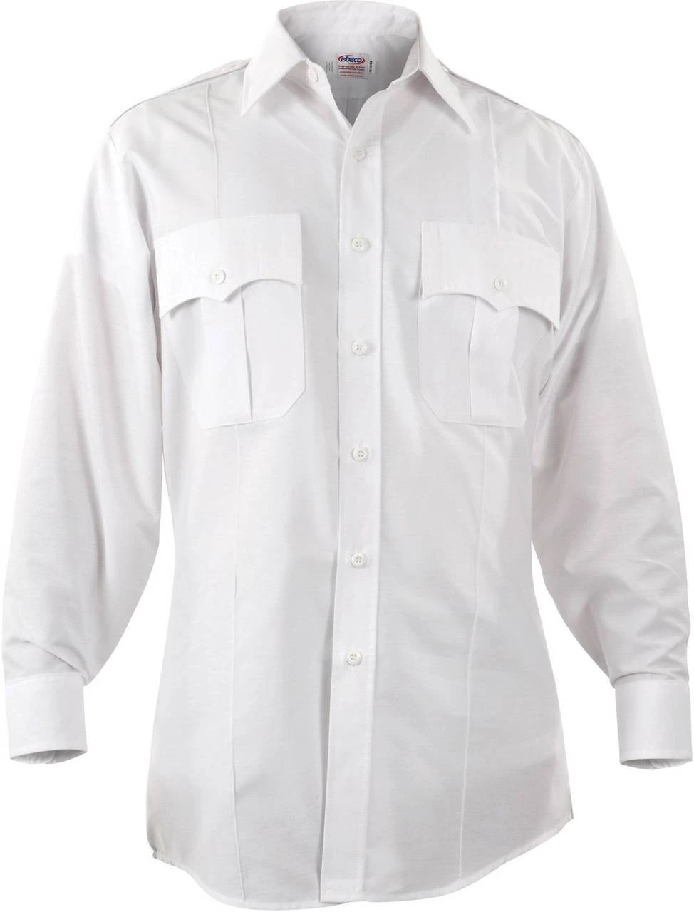 Elbeco Paragon Plus Poplin Mens Long Sleeve Shirt - Image 2