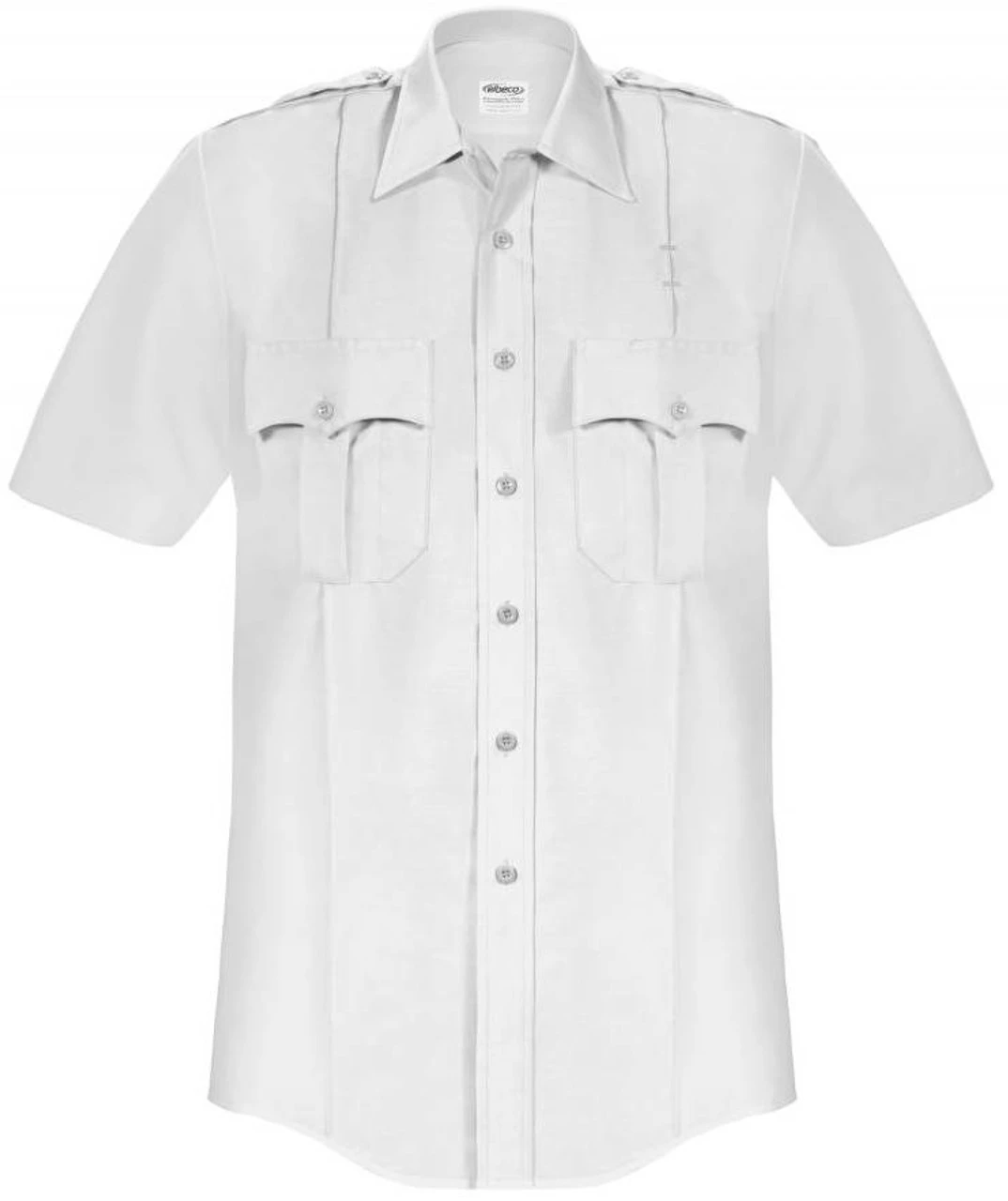 Elbeco Paragon Plus Poplin Mens Short Sleeve Shirt - Image 2