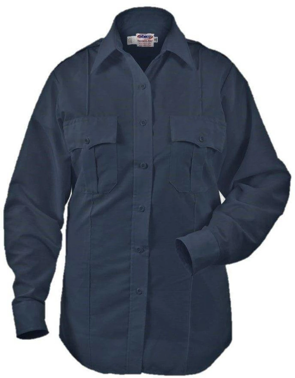 Elbeco Paragon Plus Poplin Womens Long Sleeve Shirt - Image 3