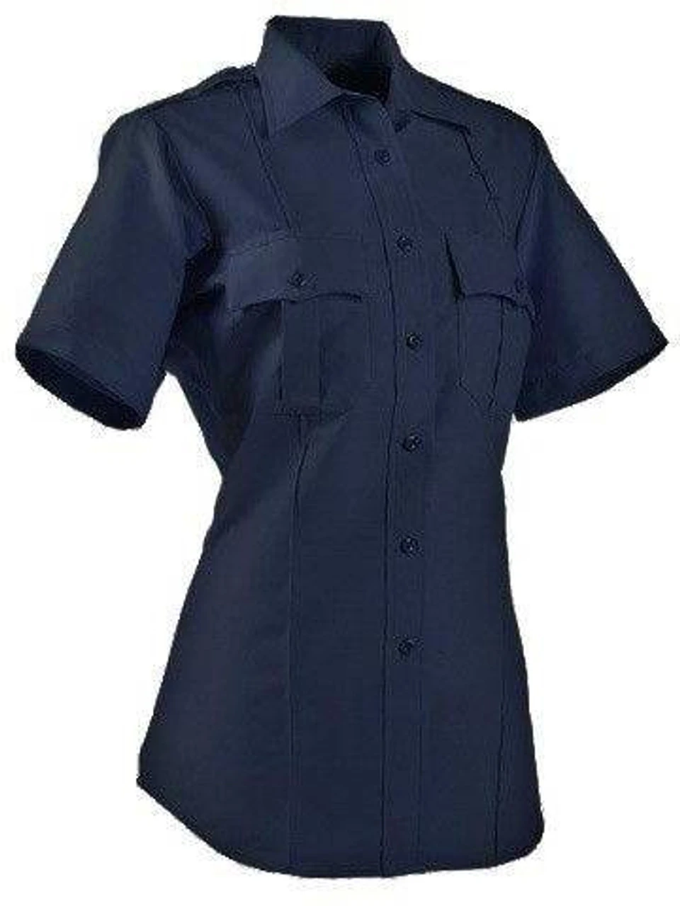 Elbeco Paragon Plus Poplin Womens Short Sleeve Shirt - Image 3