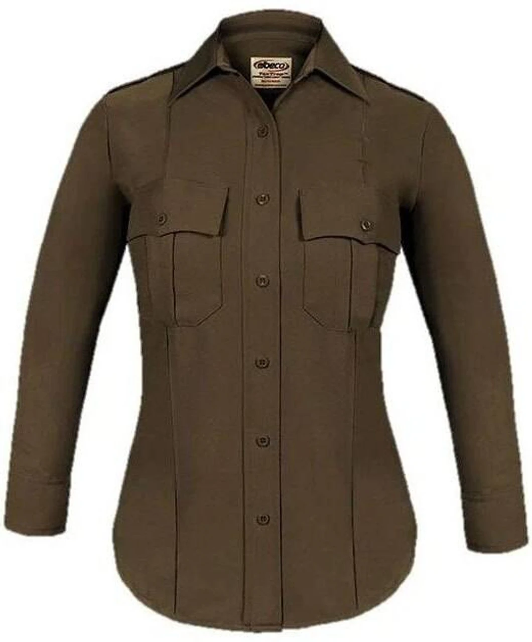 Elbeco Textrop2 Womens Zippered Long Sleeve Shirt