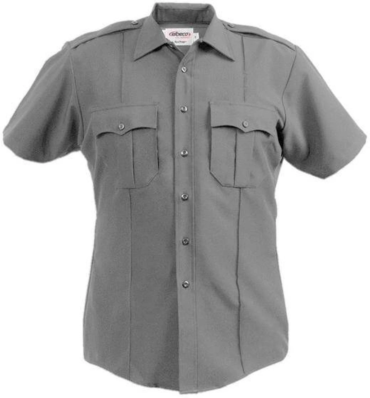 Elbeco Zippered Textrop2 Mens Short Sleeve Shirt - Image 2