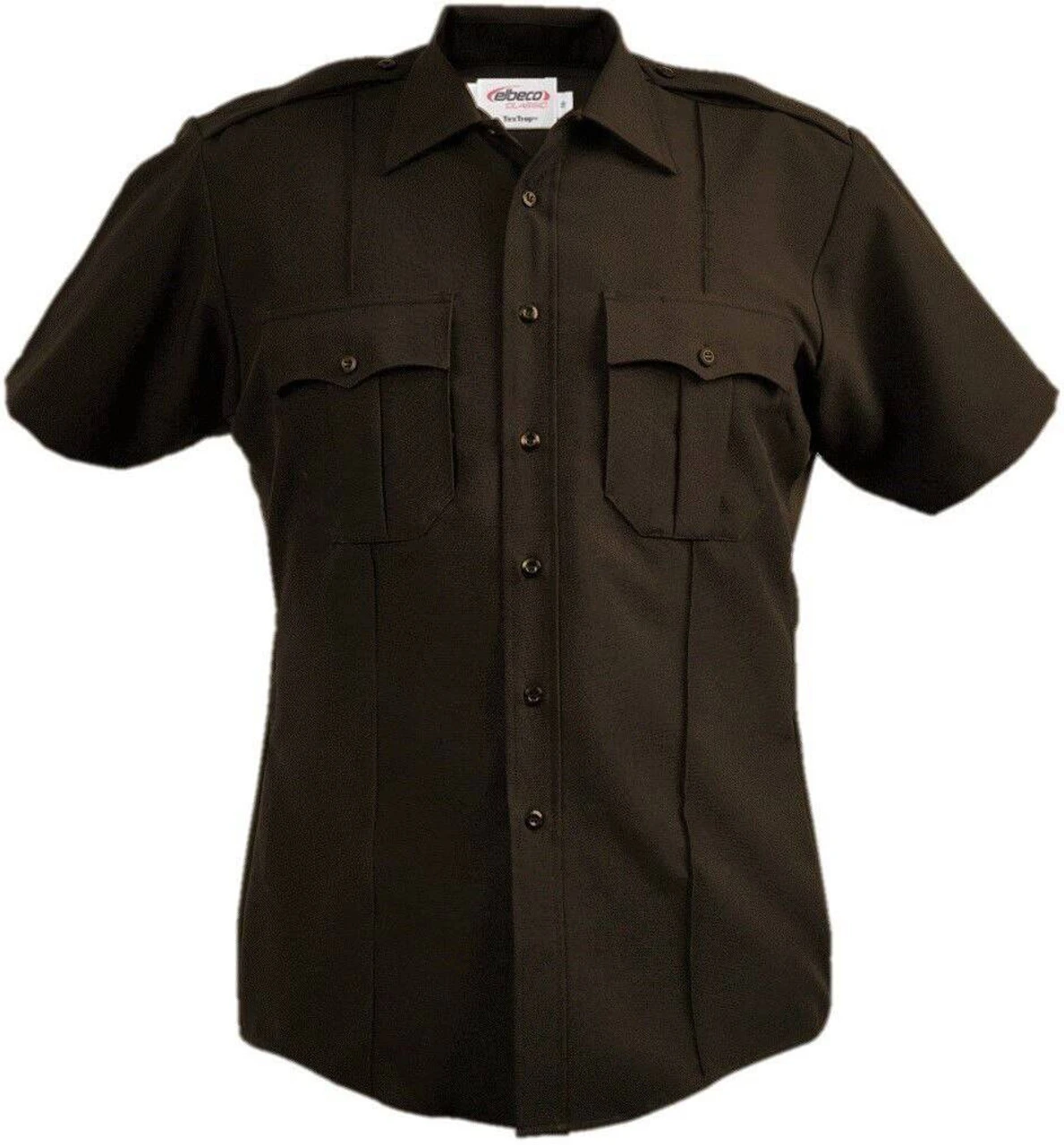 Elbeco Zippered Textrop2 Mens Short Sleeve Shirt - Image 5