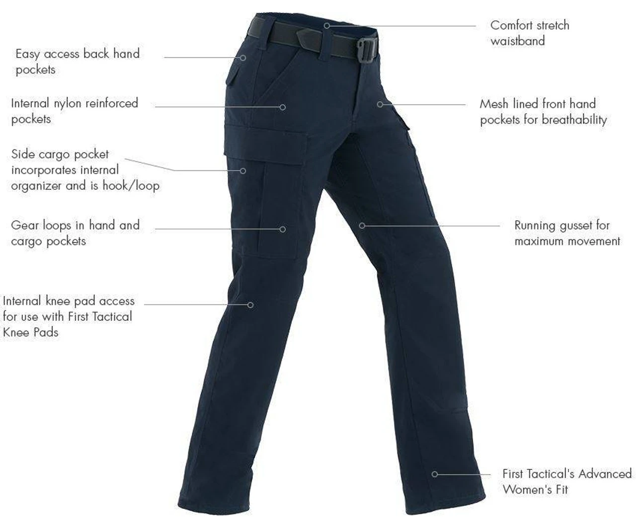 First Tactical Women's V2 BDU Pant 124012 - Image 10