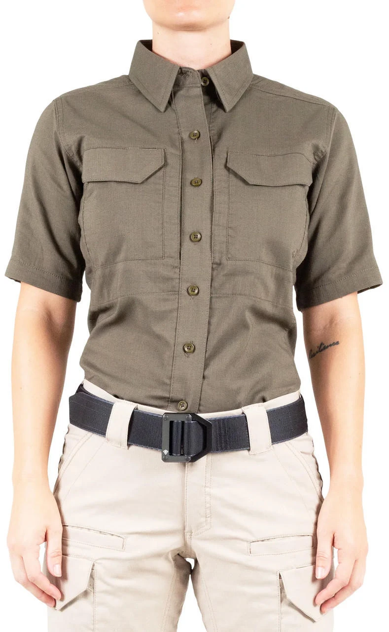 First Tactical Women's V2 Tactical Short Sleeve Shirt - Image 5