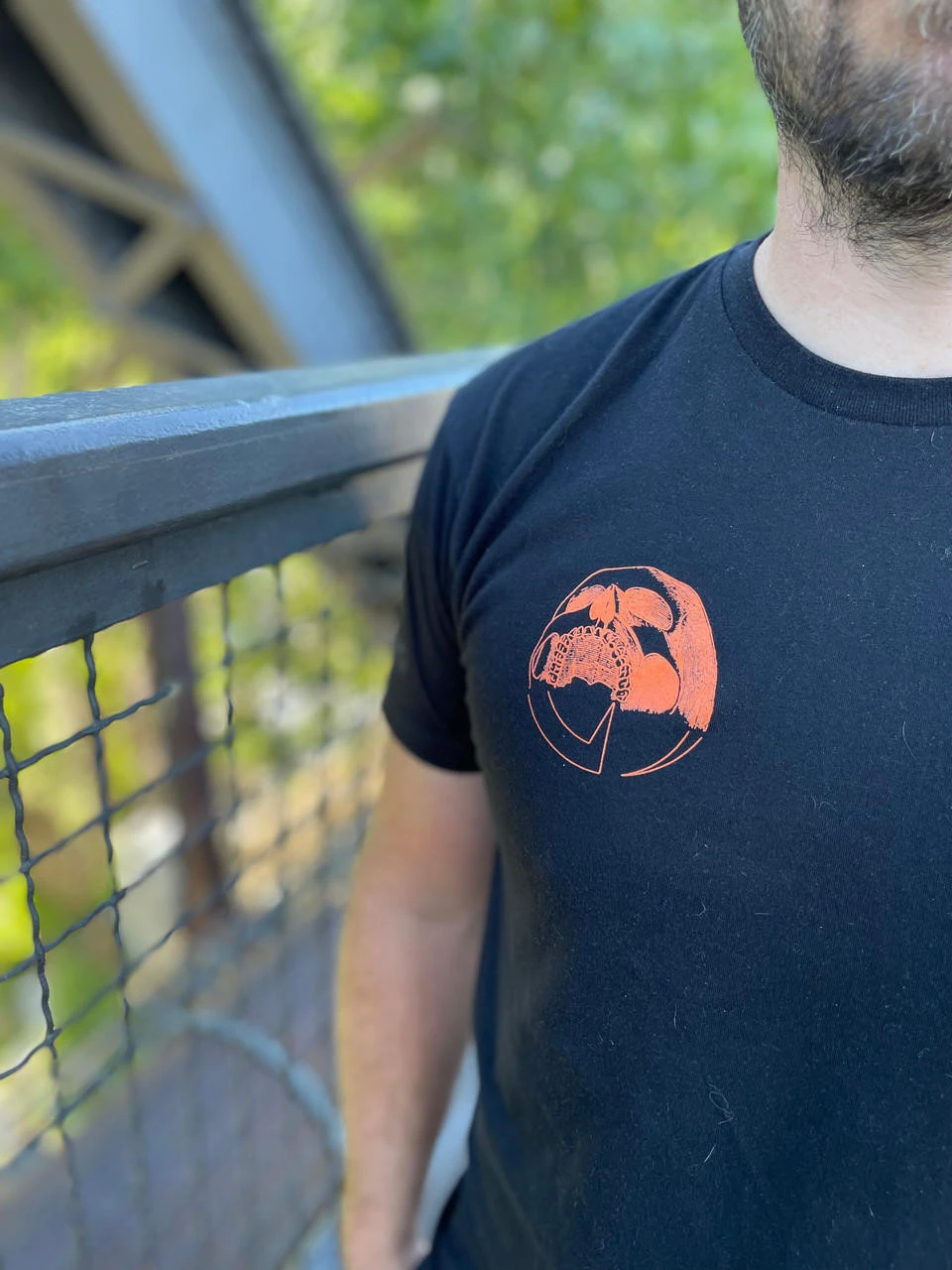 LA Police Gear Death Is Certain Glow In The Dark T-Shirt - Image 4