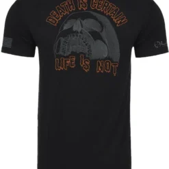 LA Police Gear Death Is Certain Glow In The Dark T-Shirt