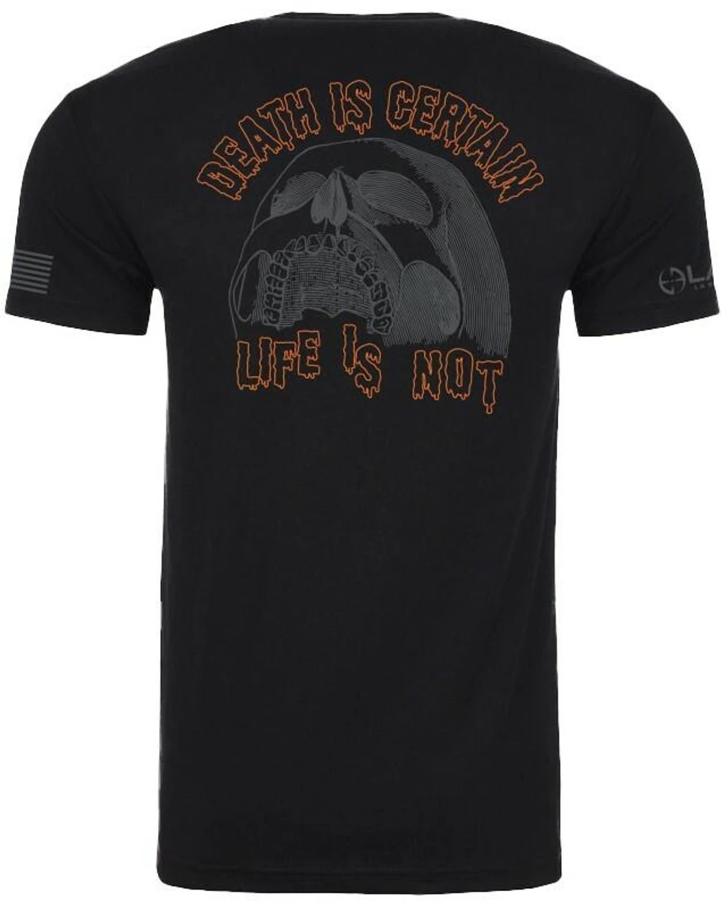 LA Police Gear Death Is Certain Glow In The Dark T-Shirt