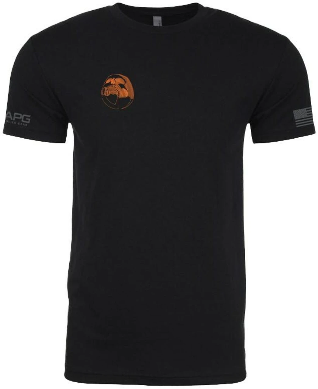 LA Police Gear Death Is Certain Glow In The Dark T-Shirt - Image 2