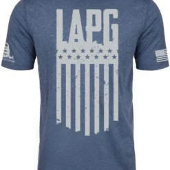 LA Police Gear Logo Flag T-Shirt