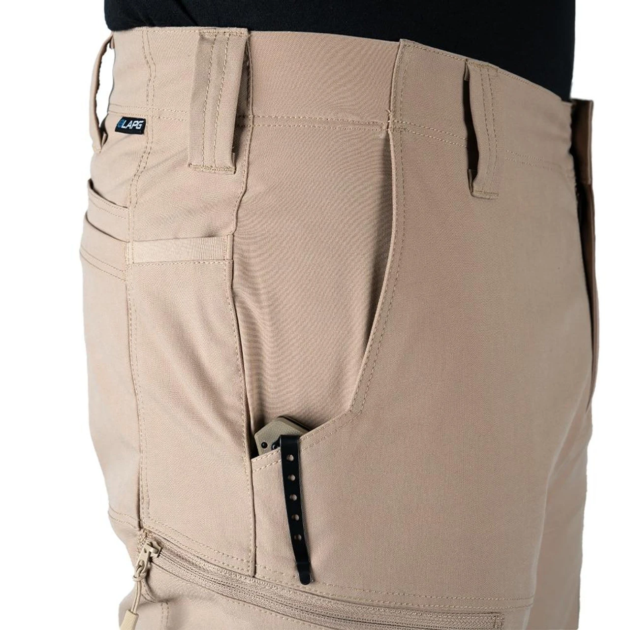 LA Police Gear Men's BFE Stretch Shorts - Image 6