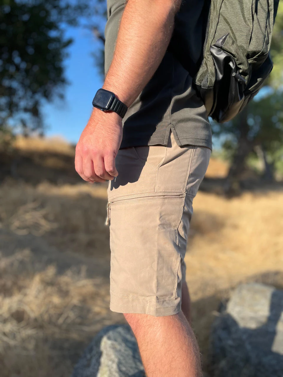 LA Police Gear Men's BFE Stretch Shorts - Image 2