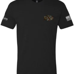 LA Police Gear Men's Camo Tac Supply Short Sleeve T-Shirt