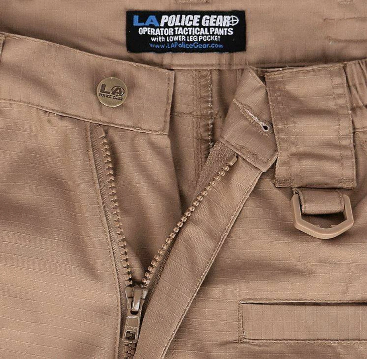 LA Police Gear Men's Operator Pant With Lower Leg Pockets - Image 3