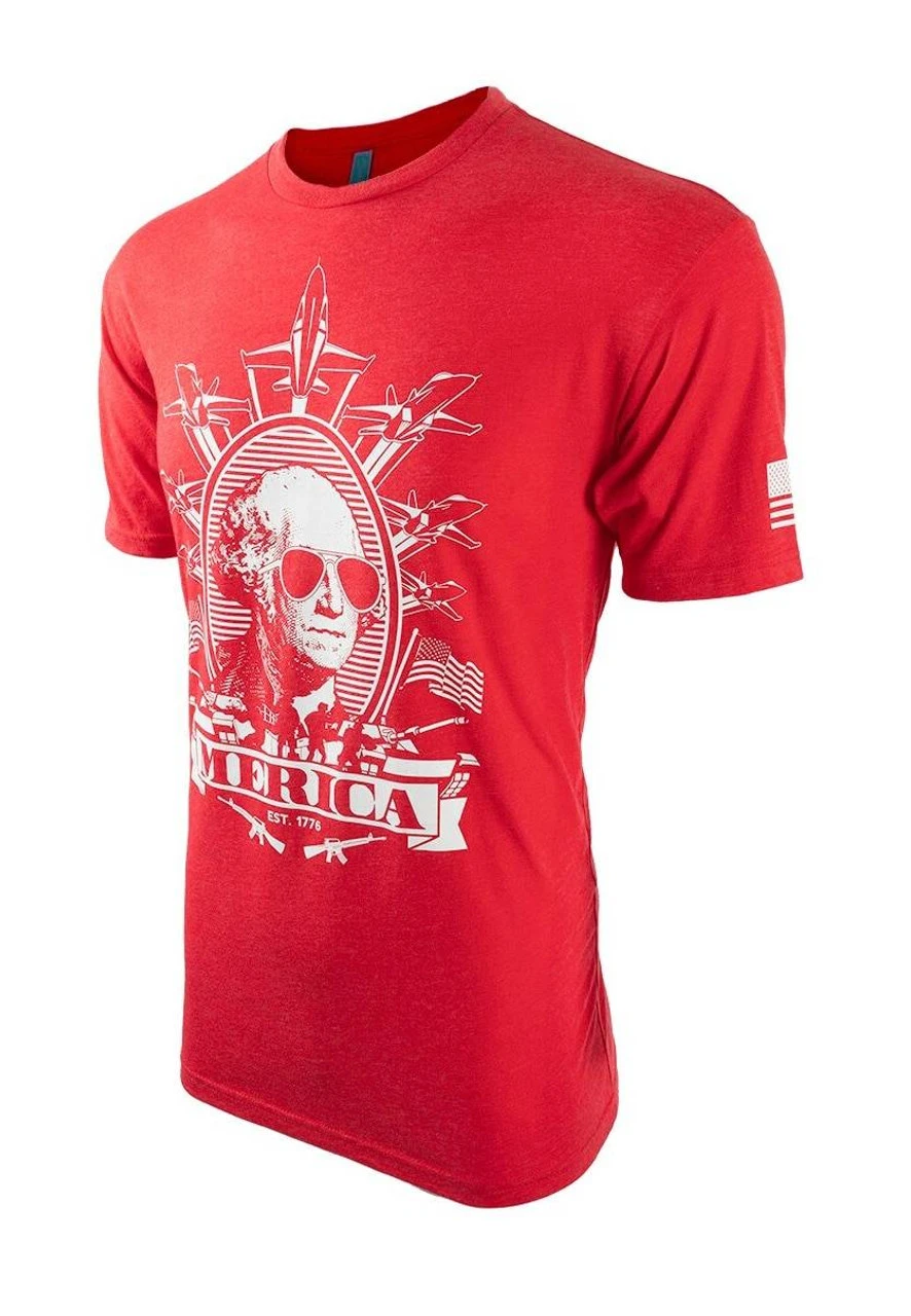 LA Police Gear Merica T-Shirt - Image 2