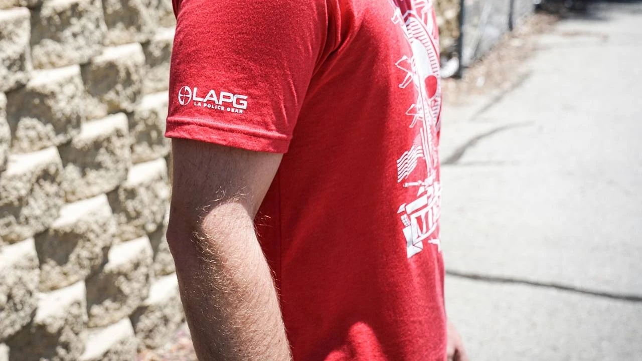 LA Police Gear Merica T-Shirt - Image 7