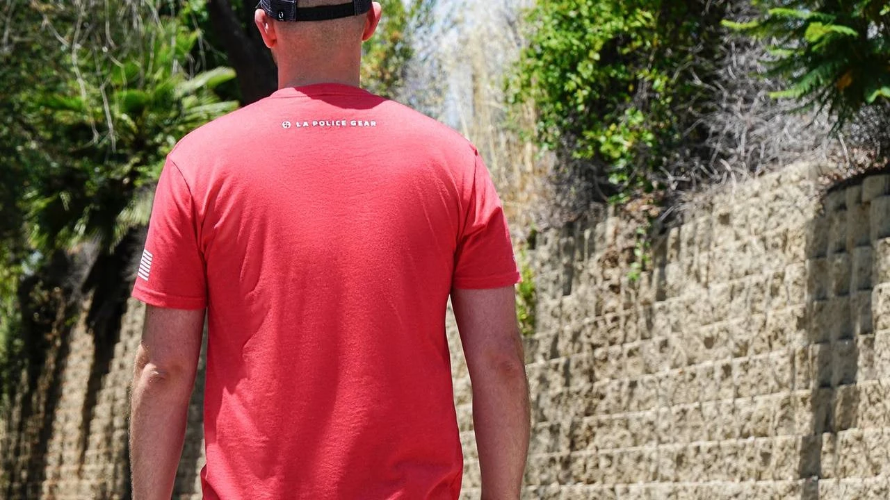 LA Police Gear Merica T-Shirt - Image 8