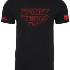 LA Police Gear Spooky Things Glow In The Dark T-Shirt
