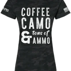 LA Police Gear Women's Coffee Camo Ammo T-Shirt