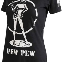 LA Police Gear Women's Pew Pew T-shirt