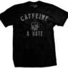 Ranger Up Bullets Caffeine And Hate Vintage Shirt
